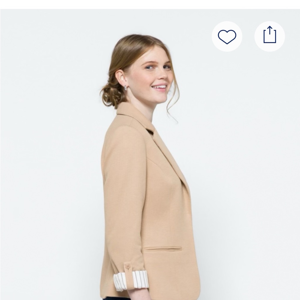 Stitch Fix 41 Hawthorn Natalie Knit Blazer size Small - Picture 4 of 10